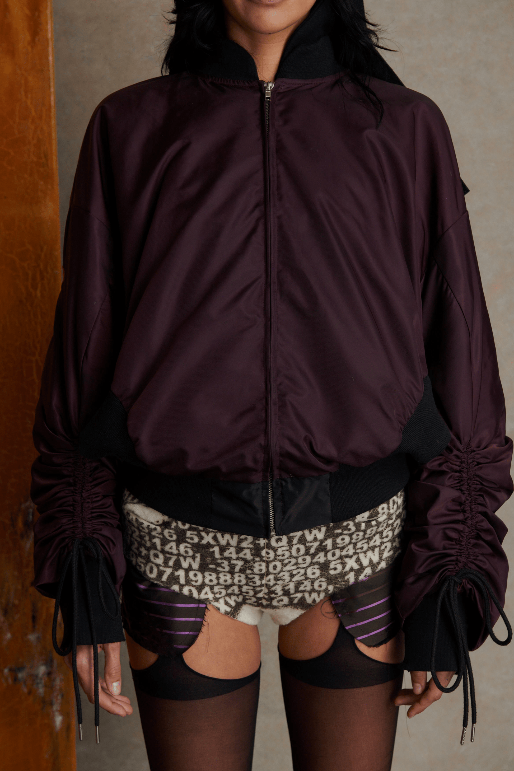 Django Jacket - Burgandy-Karlaidlaw-APOC STORE