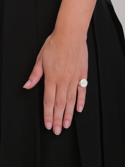 Globe Signet Ring-OCTI-APOC STORE