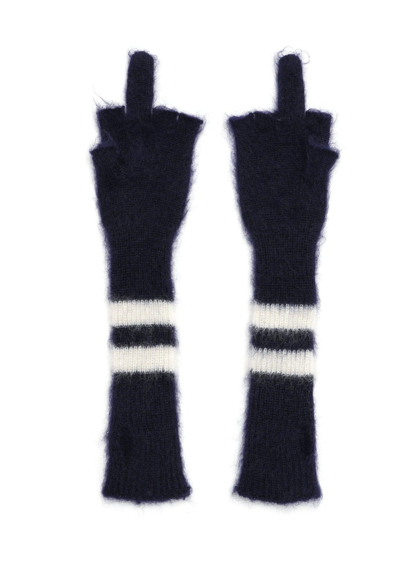 Fxxx Mohair Gloves Navy-Cognomen-APOC STORE