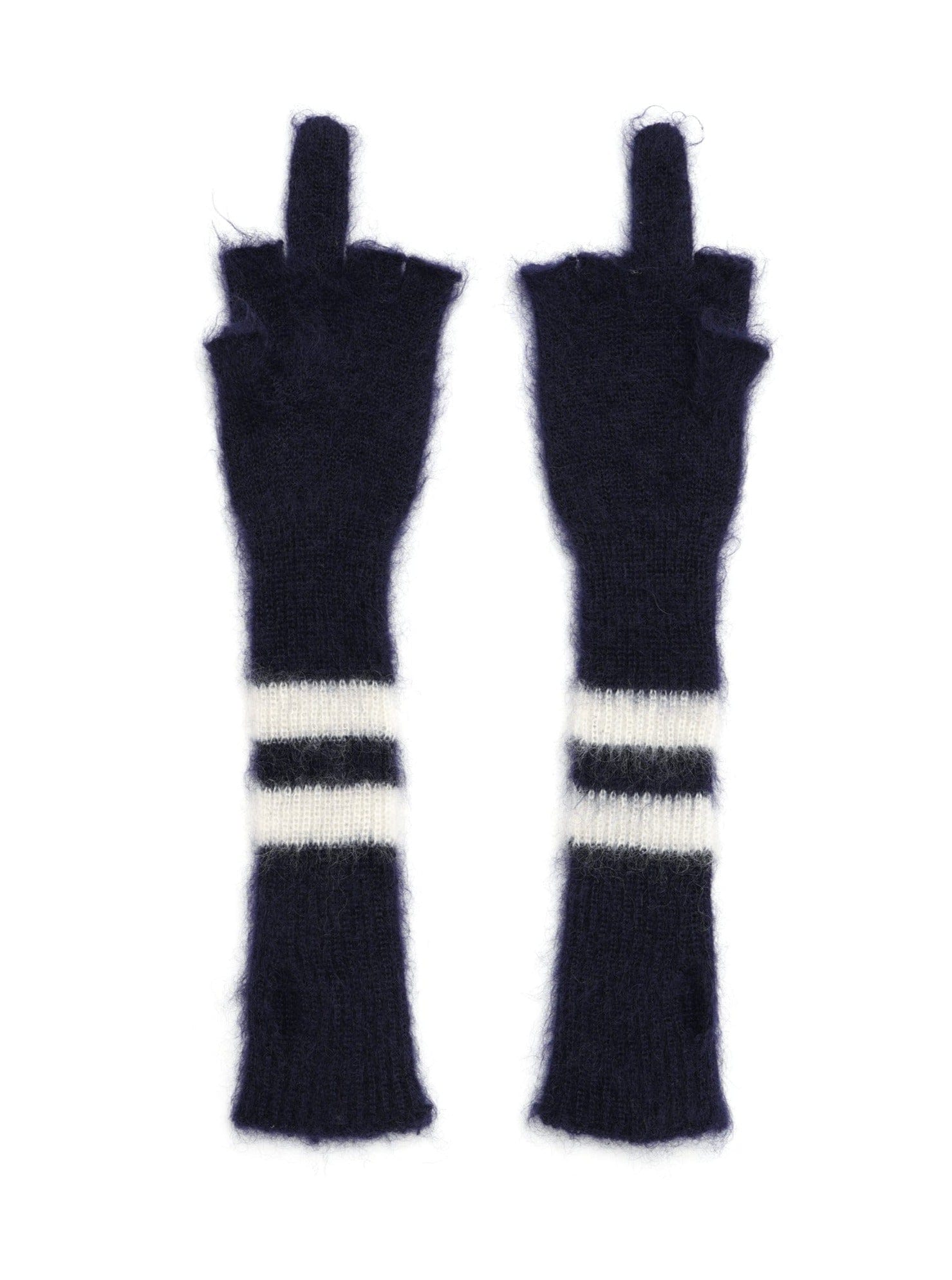 Fxxx Mohair Gloves Navy-Cognomen-APOC STORE