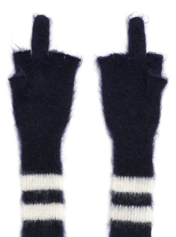 Fxxx Mohair Gloves Navy-Cognomen-APOC STORE
