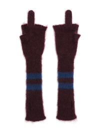 Fxxx Mohair Gloves Purple-Cognomen-APOC STORE