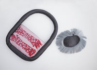 AQUATIC MOTIFS KEYCHAIN GREY-Fior di Latte-APOC STORE