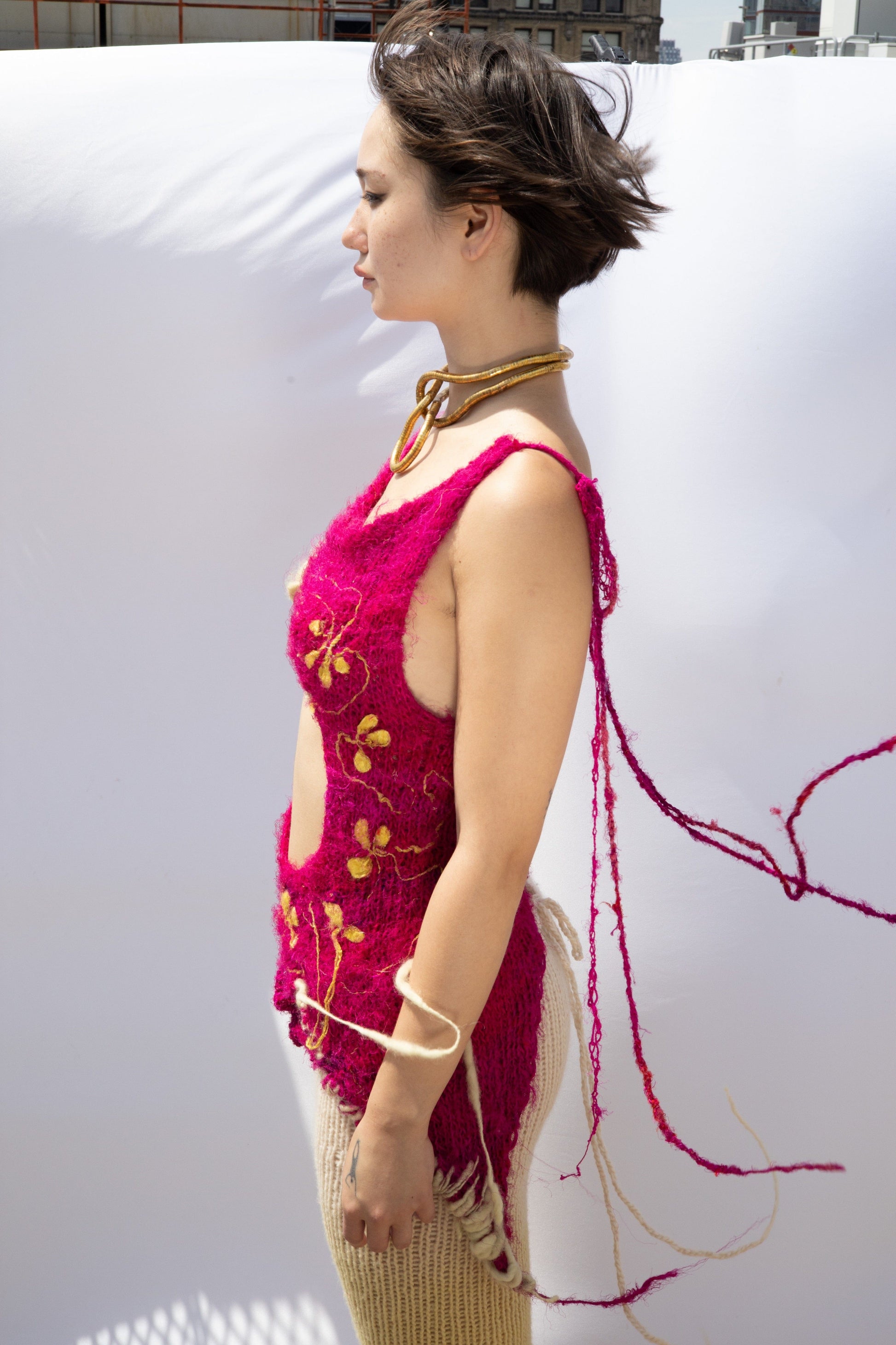 1 of 1 Golden Garden Top-GRACE GUI-APOC STORE