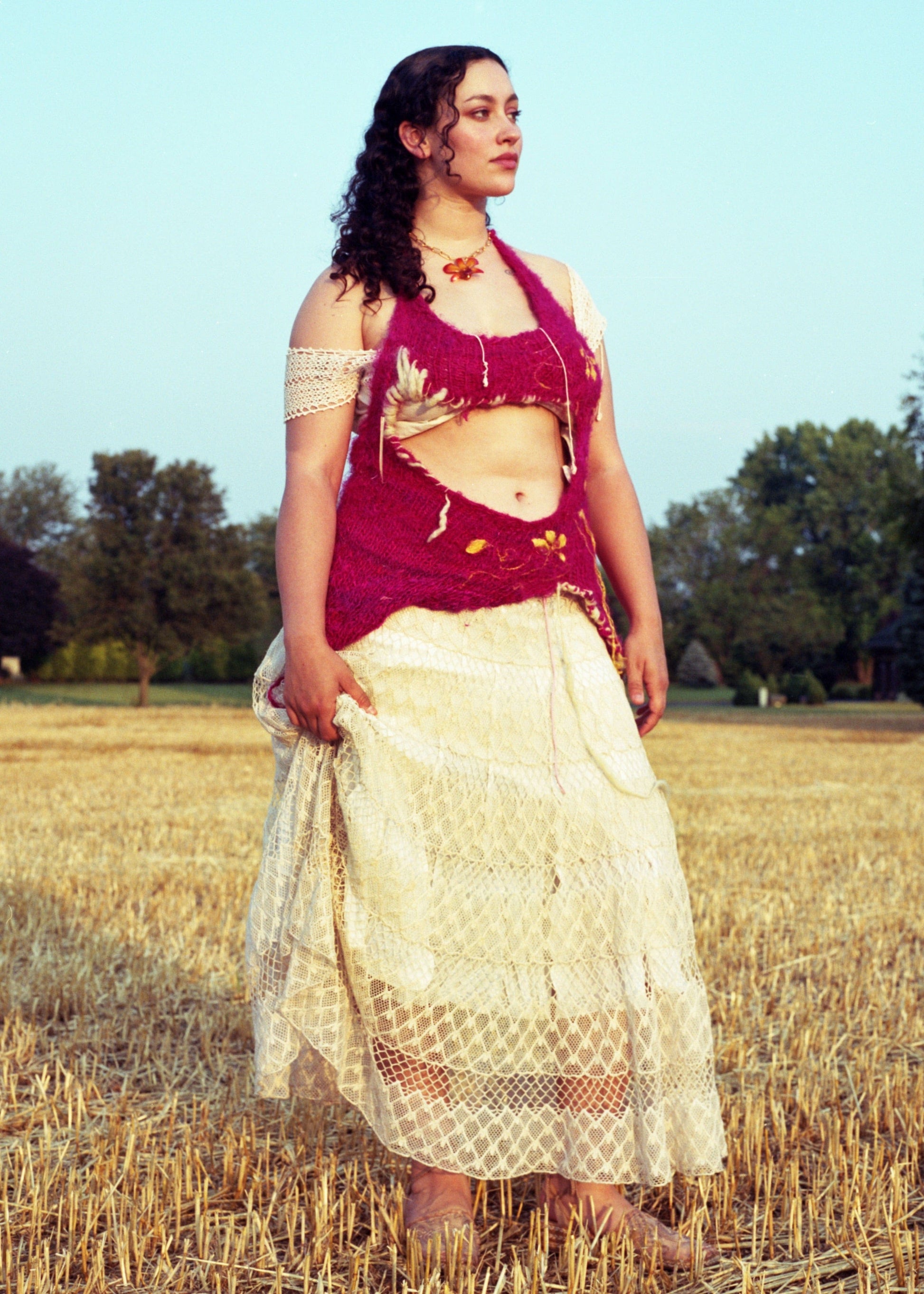 1 of 1 Golden Garden Top-GRACE GUI-APOC STORE