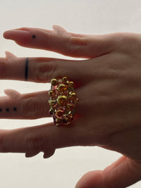 Gold Liquid Ring-Pia Glassworks-APOC STORE