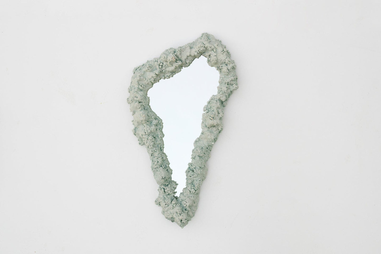 1 of 1 Botryoidal mirror green large-Elissa Lacoste-APOC STORE