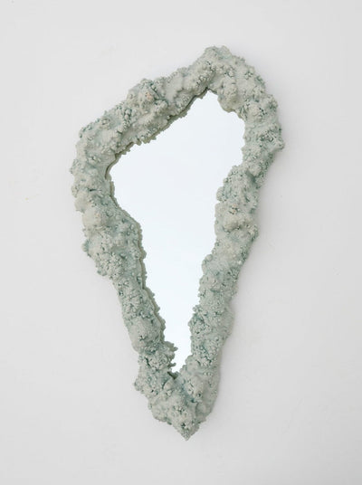 1 of 1 Botryoidal mirror green large-Elissa Lacoste-APOC STORE
