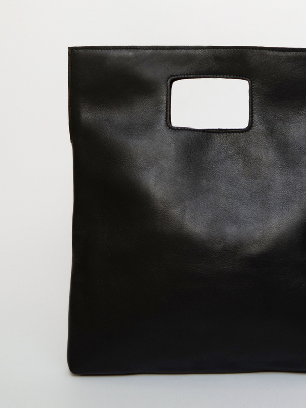 Gabrielle Bag Leather Black-EYLAND-APOC STORE