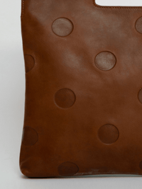Gabrielle Bag Leather Brown Polka-EYLAND-APOC STORE