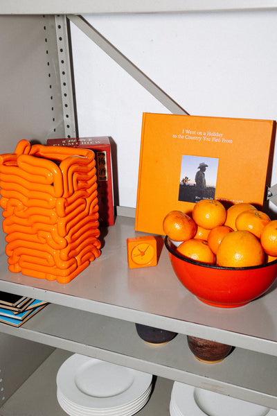 Noodle Vase Orange-Gast Studio-APOC STORE