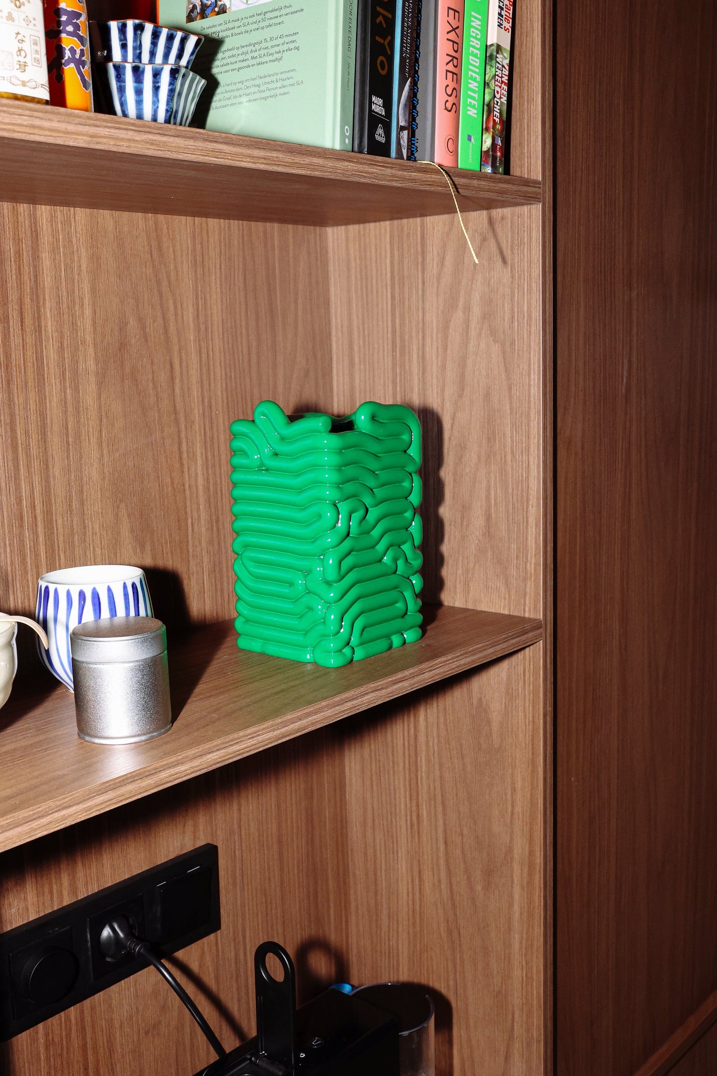 Noodle Vase Green-Gast Studio-APOC STORE