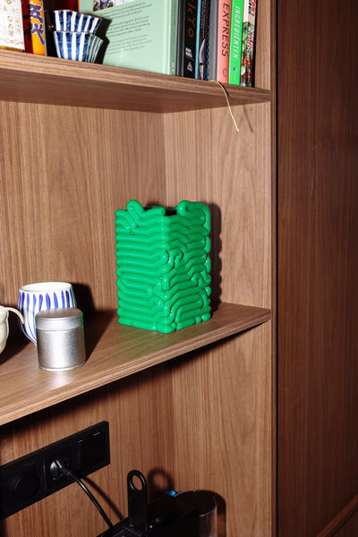 Noodle Vase Green-Gast Studio-APOC STORE