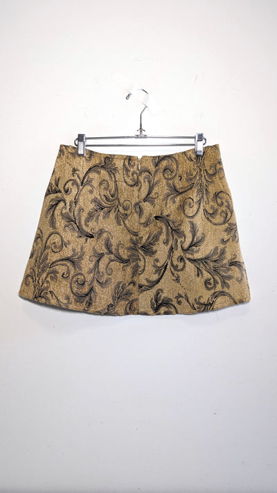 Gold Chenille Upholstery Skirt-Kristin Mallison-APOC STORE
