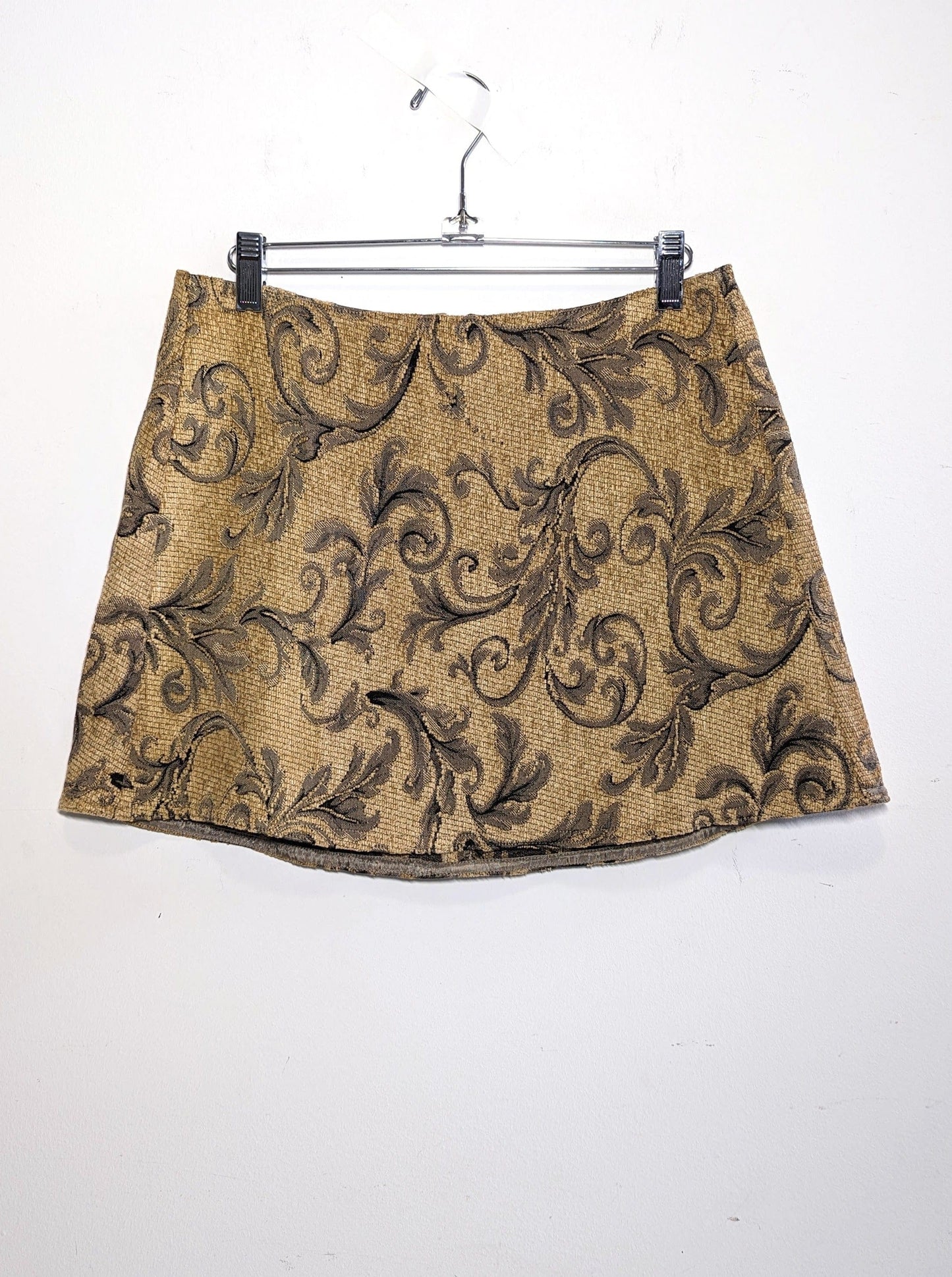 Gold Chenille Upholstery Skirt-Kristin Mallison-APOC STORE