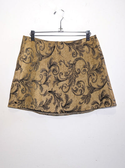 Gold Chenille Upholstery Skirt-Kristin Mallison-APOC STORE