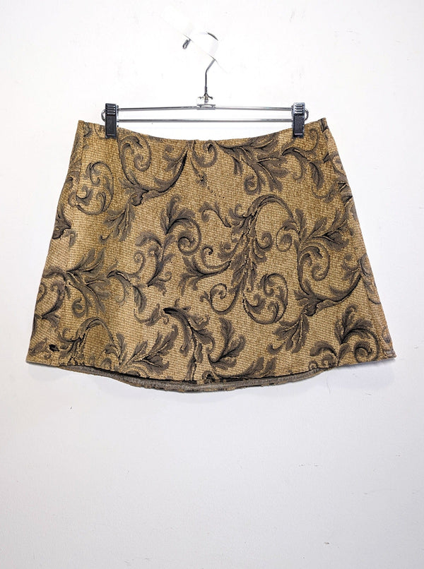 Gold Chenille Upholstery Skirt-Kristin Mallison-APOC STORE