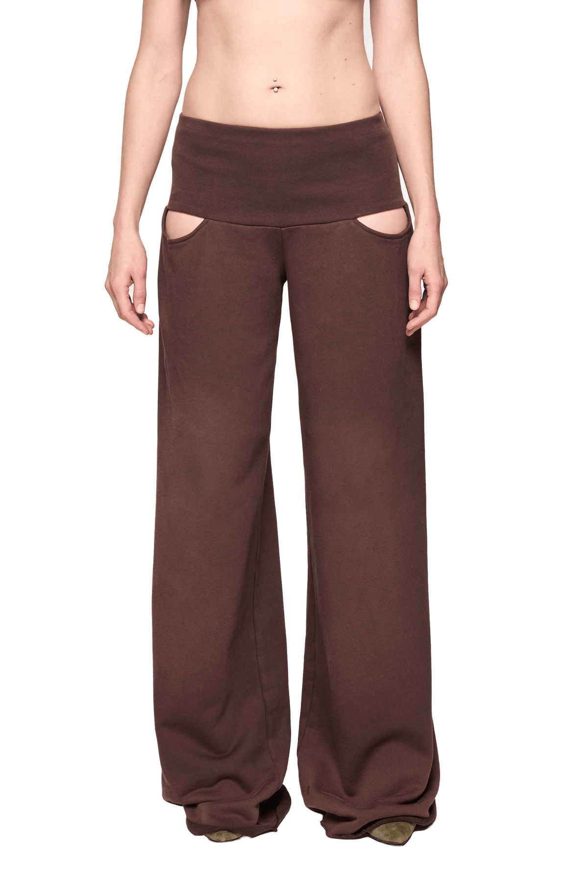 Bleached North Pant - Grape-Karlaidlaw-APOC STORE