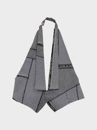 AVA - GRAY PATCHWORK WAISTCOAT-Ella Boucht-APOC STORE