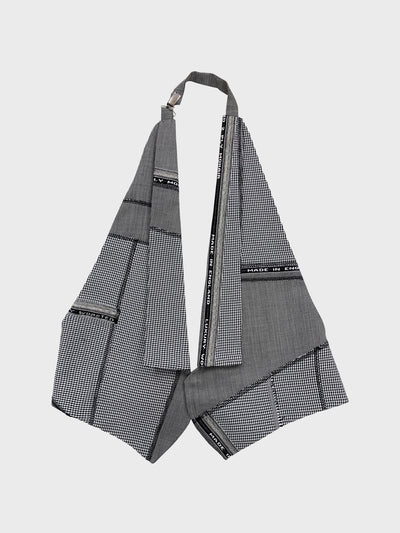 AVA - GRAY PATCHWORK WAISTCOAT-Ella Boucht-APOC STORE
