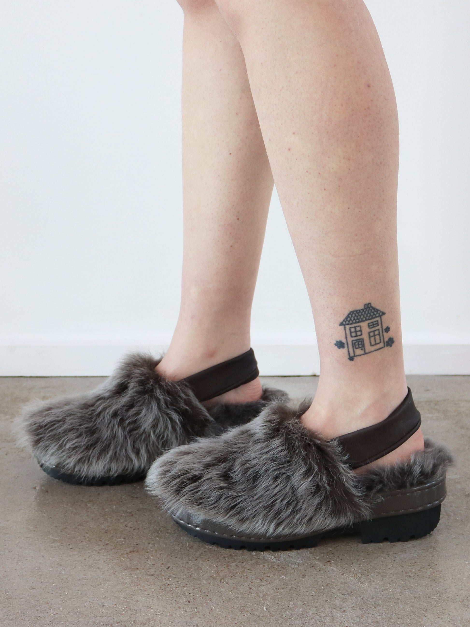 Grey Fur Mules-Hernán Guardamagna-APOC STORE