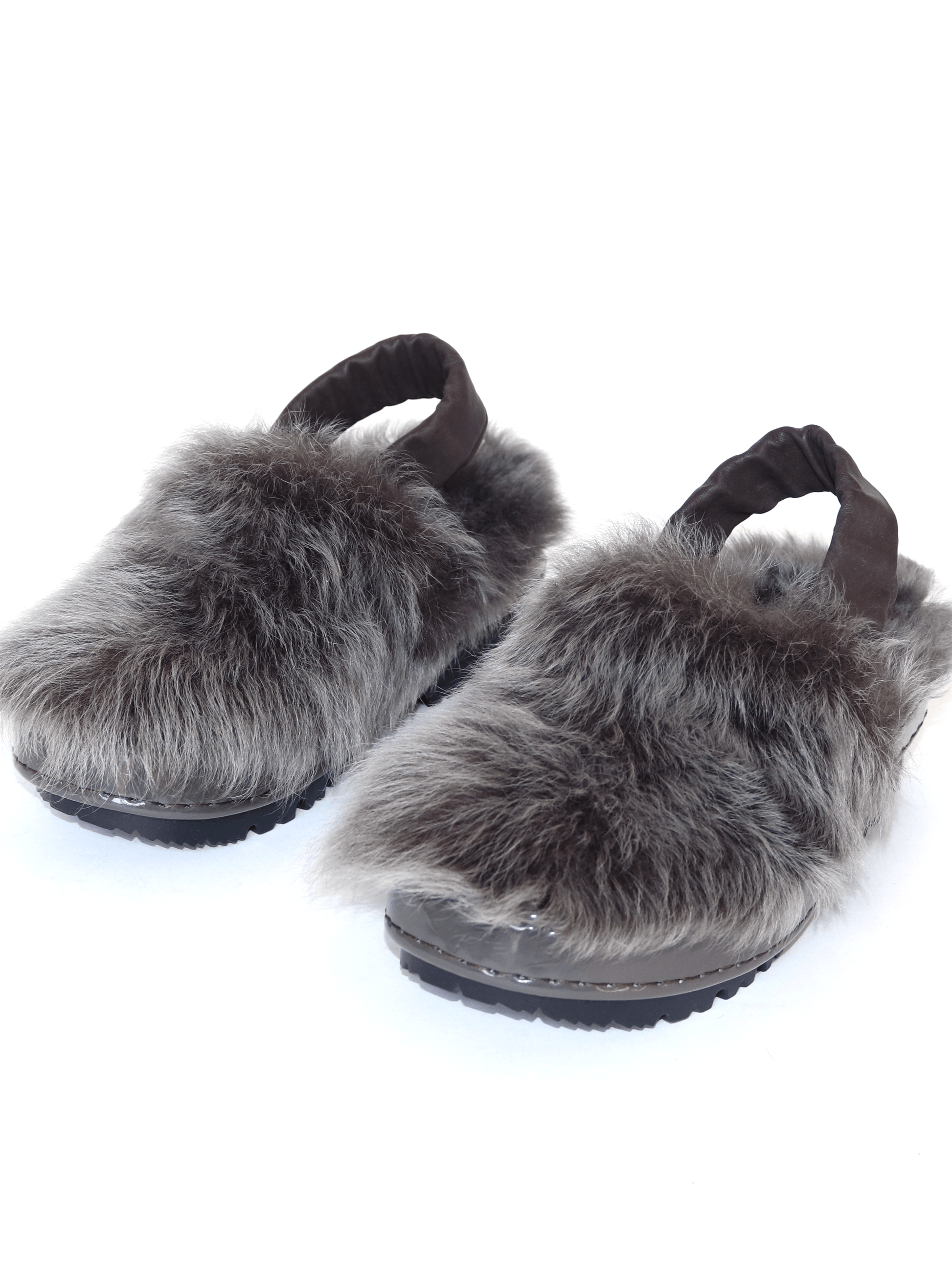 Grey Fur Mules-Hernán Guardamagna-APOC STORE