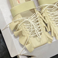 FRILL FLAT (CREAM)-Gyouree Kim-APOC STORE