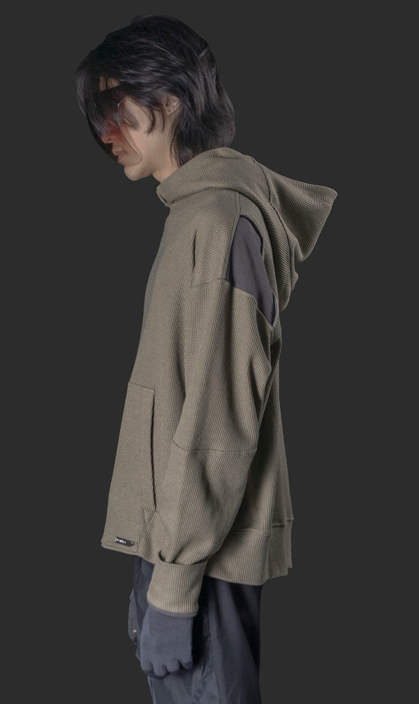 [HYBRID] Waffle Hoodie Alpha-NOTINLIST-APOC STORE