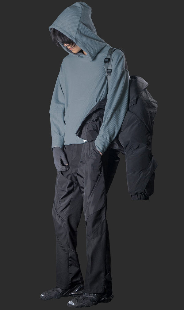 [HYBRID] Waffle Hoodie Tiffany-NOTINLIST-APOC STORE