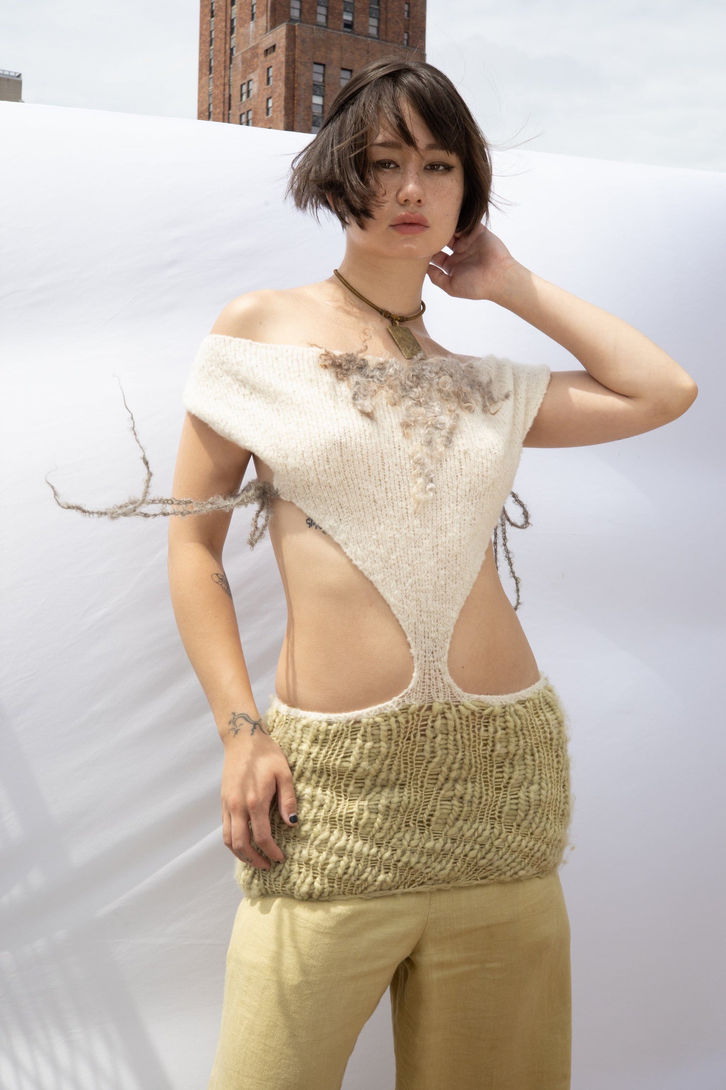 1 of 1 Hair on Your Chest Dress-GRACE GUI-APOC STORE