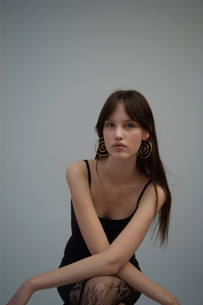 HAYLEE GOLD EARRINGS-EYLAND-APOC STORE