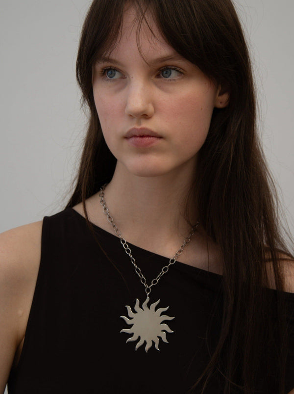 HELENE NECKLACE SILVER-EYLAND-APOC STORE