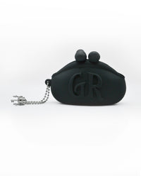Mini Coin Purse Black-Gabrielle Rosenstein-APOC STORE