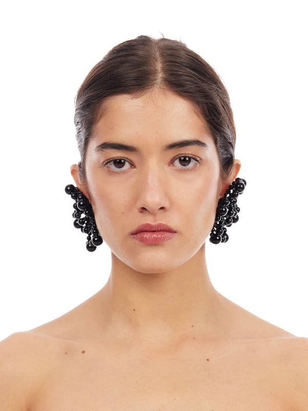 Holly Molly Mini Earrings - Black-1CONCEPT-APOC STORE