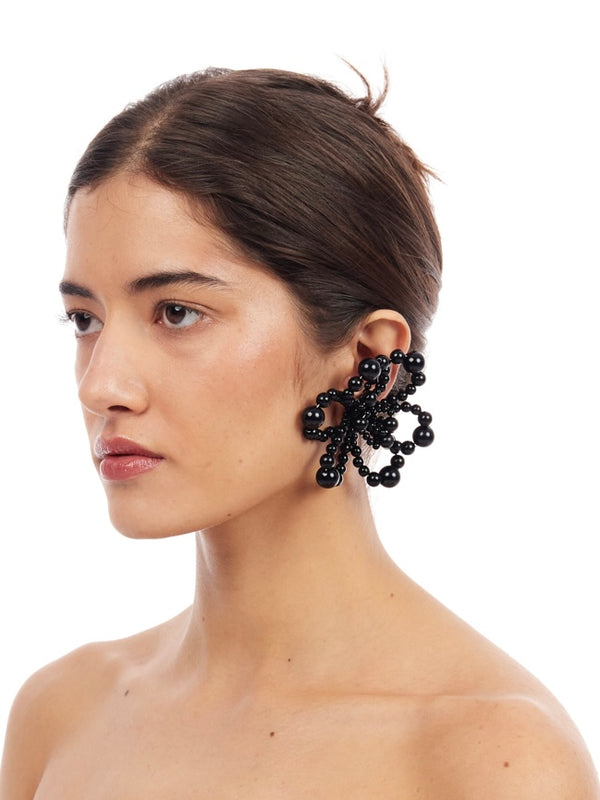 Holly Molly Mini Earrings - Black-1CONCEPT-APOC STORE