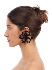 Holly Molly Mini Earrings - Black-1CONCEPT-APOC STORE