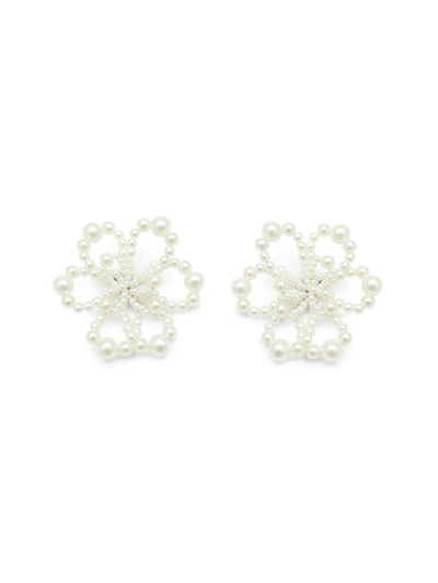Holly Molly Mini Earrings - Pearl-1CONCEPT-APOC STORE