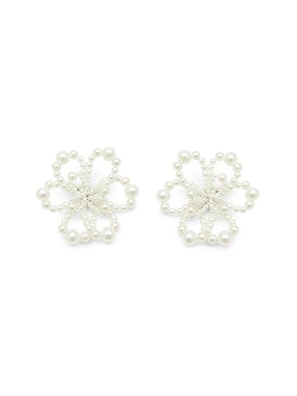 Holly Molly Mini Earrings - Pearl-1CONCEPT-APOC STORE