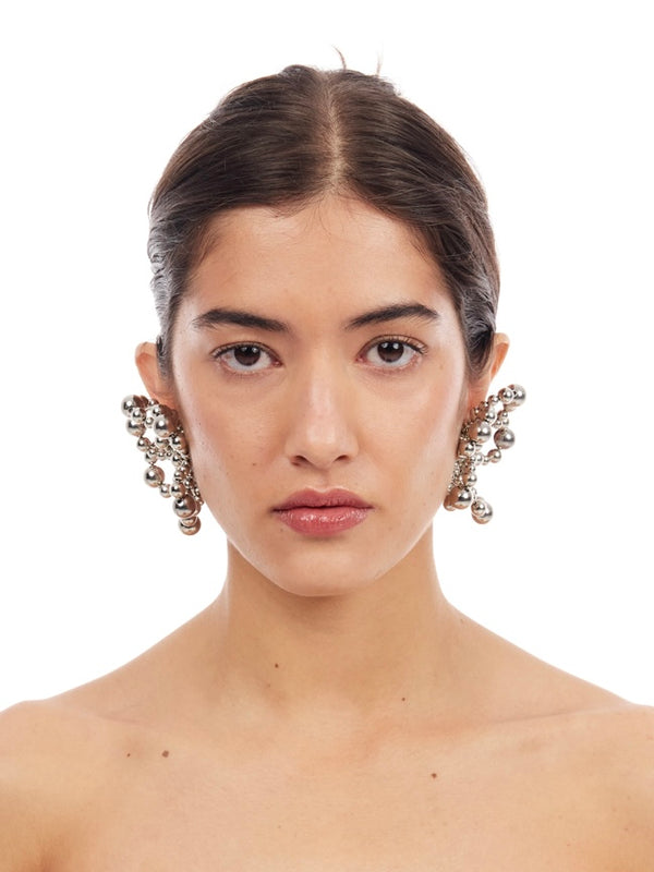 Holly Molly Mini Earrings - Silver-1CONCEPT-APOC STORE