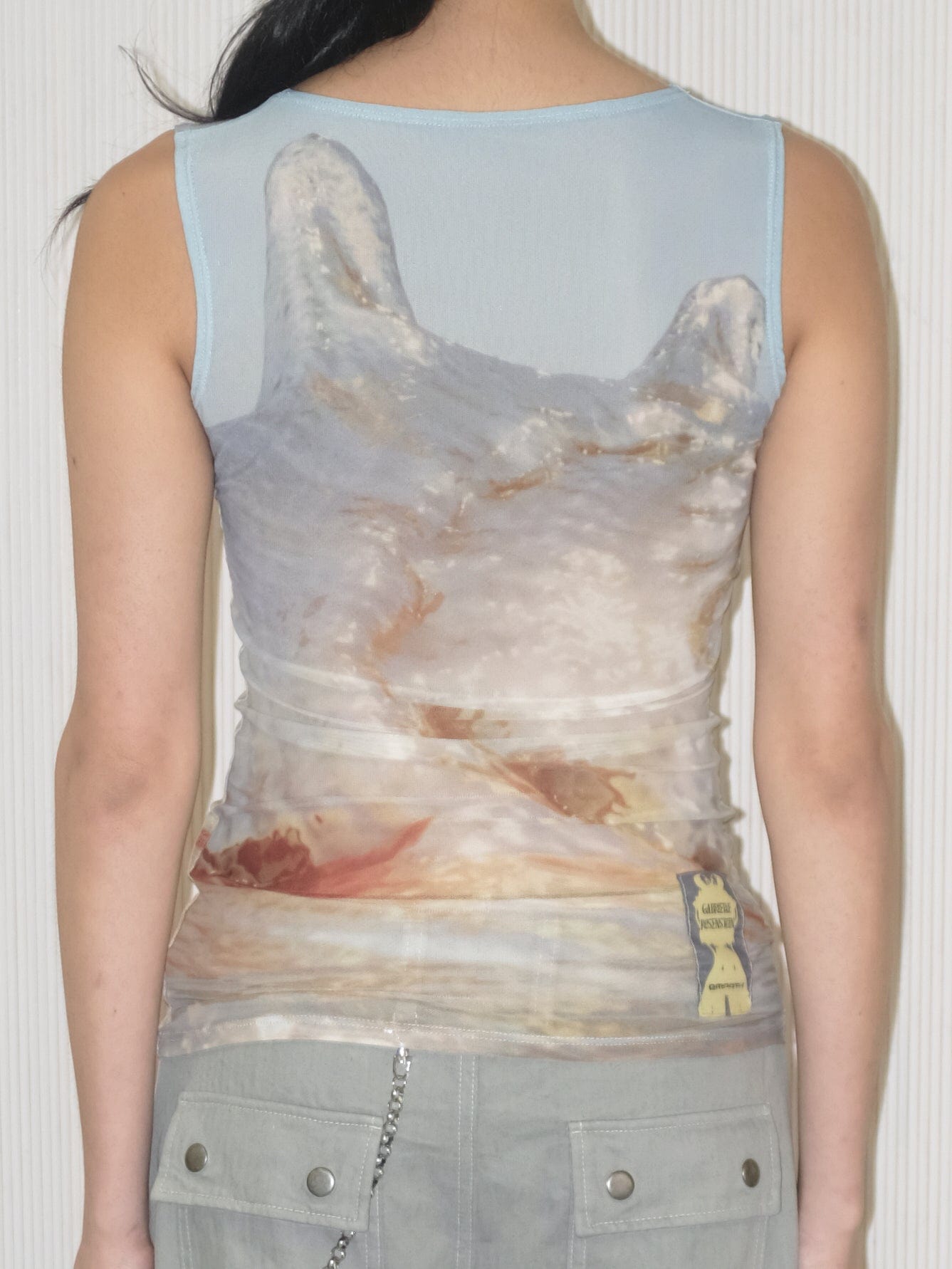 EMPATH x Gabrielle Rosenstein Horizon Mesh Tank-Gabrielle Rosenstein-APOC STORE