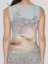 EMPATH x Gabrielle Rosenstein Horizon Mesh Tank-Gabrielle Rosenstein-APOC STORE