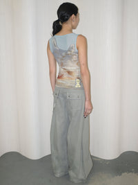 EMPATH x Gabrielle Rosenstein Horizon Mesh Tank-Gabrielle Rosenstein-APOC STORE