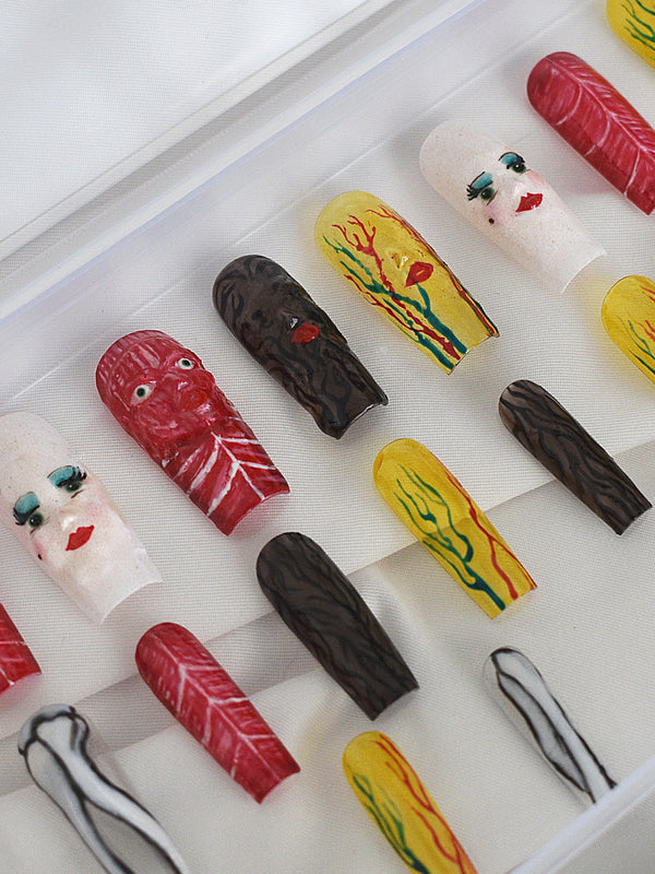Anatomy of a porcelain doll nail set-Hotnails-APOC STORE