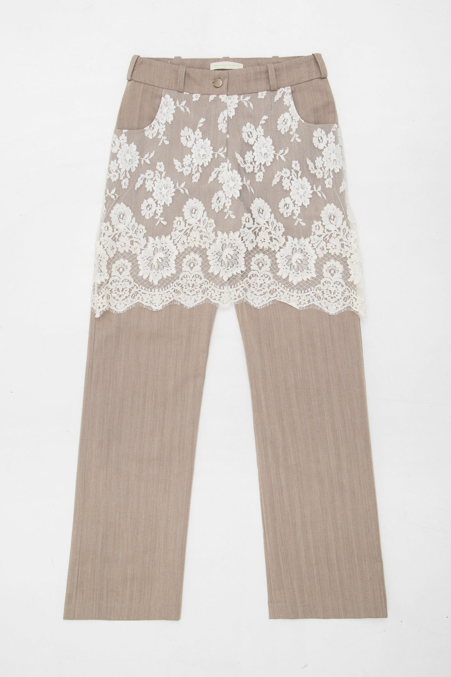 LACES SKIRT TROUSERS-GARBAGE CORE-APOC STORE