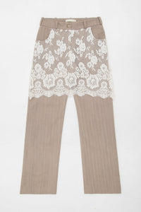 LACES SKIRT TROUSERS-GARBAGE CORE-APOC STORE