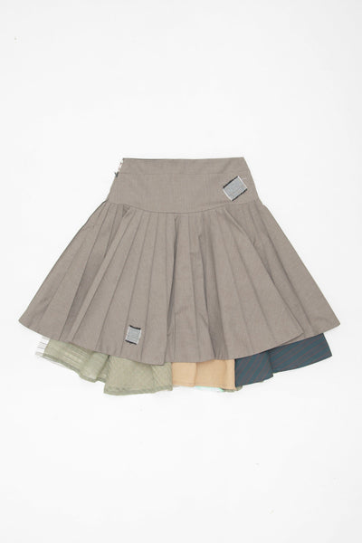 3D STRIPES SKIRT-GARBAGE CORE-APOC STORE