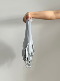 Gray Slim Shoulder Bag-GNASTIY-APOC STORE