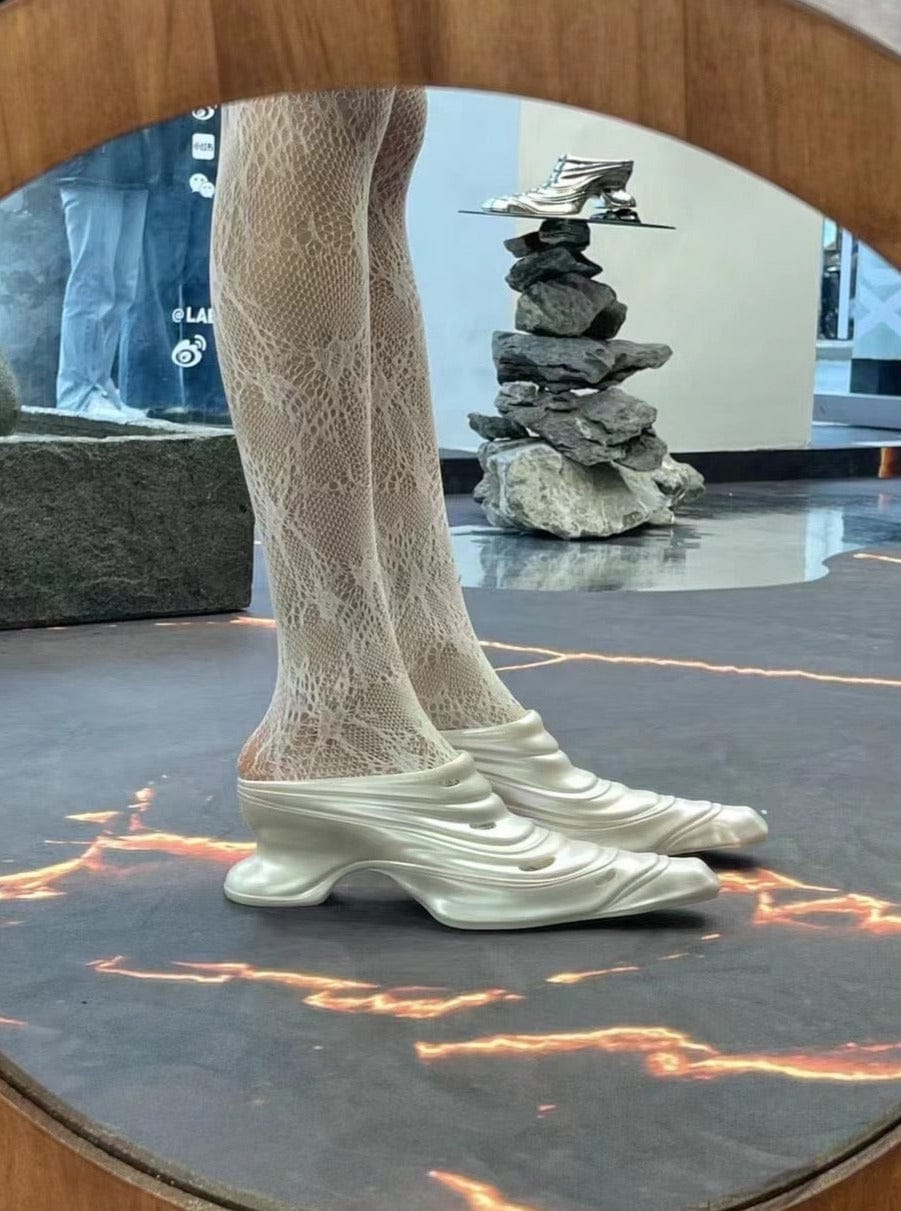 Magma Mules White-BHIVE-APOC STORE