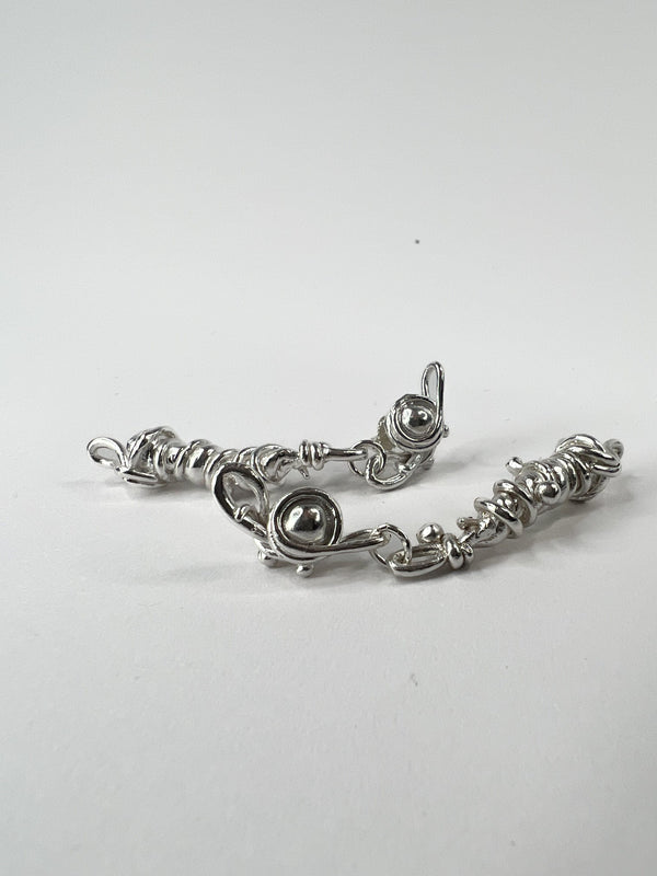 OMYO Pendulum Ear Studs-ASTERISK-APOC STORE