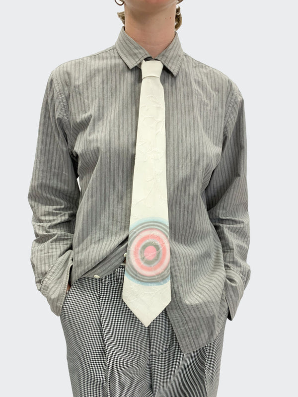 FIST SS23 CIRCLE PRINT TIE-Ella Boucht-APOC STORE